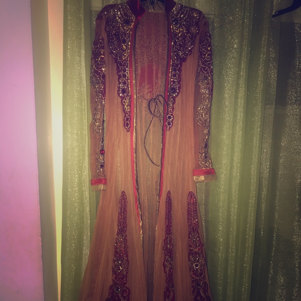 Gorgeous Bridal Jacket Lehenga Size 36